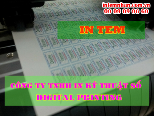 In tem vỡ bảo hành giá rẻ tại Bình Thạnh với Công ty TNHH In Kỹ Thuật Số - Digital Printing