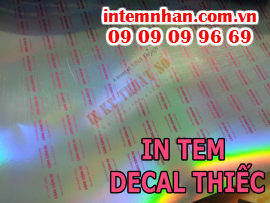 In tem decal thiếc